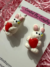 Load image into Gallery viewer, 3D Rabbit Charm Earrings
