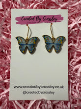 Load image into Gallery viewer, Butterfly Charm Earrings
