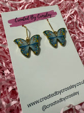 Load image into Gallery viewer, Butterfly Charm Earrings
