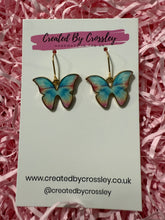 Load image into Gallery viewer, Butterfly Charm Earrings

