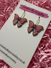 Load image into Gallery viewer, Butterfly Charm Earrings
