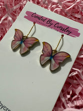 Load image into Gallery viewer, Butterfly Charm Earrings
