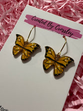 Load image into Gallery viewer, Butterfly Charm Earrings
