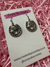 Load image into Gallery viewer, Horseshoe Charm Earrings
