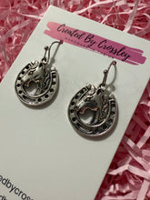 Load image into Gallery viewer, Horseshoe Charm Earrings

