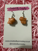 Load image into Gallery viewer, Capybara Charm Earrings

