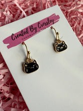 Load image into Gallery viewer, Mini Cat Charm Earrings
