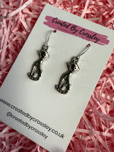 Load image into Gallery viewer, Cat Charm Earrings
