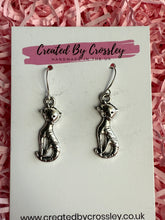 Load image into Gallery viewer, Cat Charm Earrings
