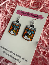 Load image into Gallery viewer, Happy Pills Cats Charm Earrings
