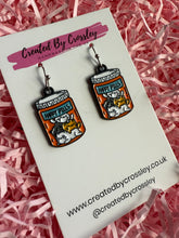 Load image into Gallery viewer, Happy Pills Cats Charm Earrings
