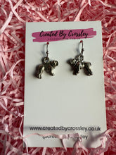 Load image into Gallery viewer, Bulldog Dog Charm Earrings
