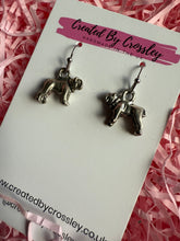 Load image into Gallery viewer, Bulldog Dog Charm Earrings
