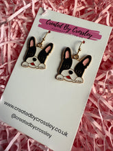 Load image into Gallery viewer, Frenchie Dog Charm Earrings
