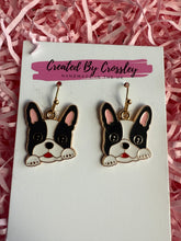 Load image into Gallery viewer, Frenchie Dog Charm Earrings
