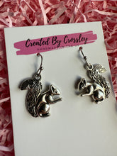 Load image into Gallery viewer, Squirrel Charm Earrings
