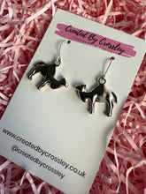 Load image into Gallery viewer, Camel Charm Earrings
