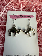 Load image into Gallery viewer, Camel Charm Earrings
