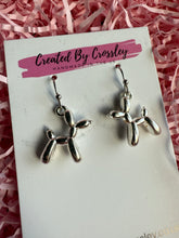 Load image into Gallery viewer, Balloon Dog Charm Earrings
