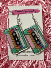 Load image into Gallery viewer, Cassette Charm Earrings
