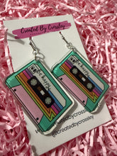 Load image into Gallery viewer, Cassette Charm Earrings
