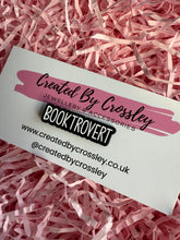 Load image into Gallery viewer, Booktrovert Pin Badge
