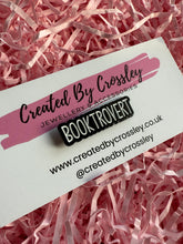 Load image into Gallery viewer, Booktrovert Pin Badge
