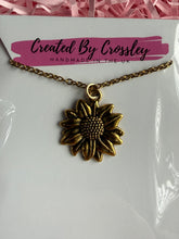 Load image into Gallery viewer, Sunflower Charm Necklace
