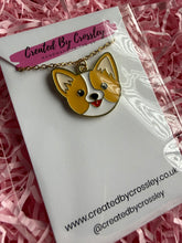 Load image into Gallery viewer, Corgi Dog Charm Necklace
