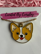 Load image into Gallery viewer, Corgi Dog Charm Necklace
