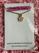 Load image into Gallery viewer, Mini Pink Flower Necklace
