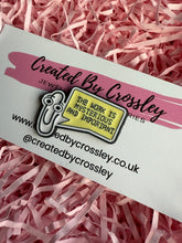 Load image into Gallery viewer, Paperclip Work Pin Badge
