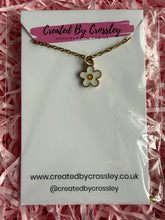Load image into Gallery viewer, Mini White Flower Necklace
