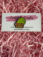 Load image into Gallery viewer, Cheeky Frog Pin Badge
