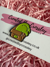 Load image into Gallery viewer, Cheeky Frog Pin Badge
