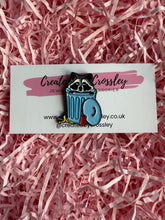 Load image into Gallery viewer, Trash Panda Raccoon Pin Badge
