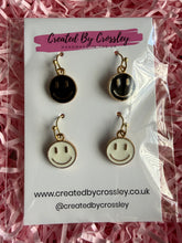 Load image into Gallery viewer, Happy Face Earring Duo
