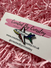 Load image into Gallery viewer, Airplane Pin Badge
