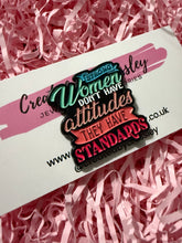 Load image into Gallery viewer, Strong Women Pin Badge
