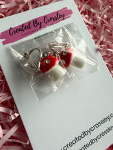 Load image into Gallery viewer, Mushroom Clip On Earrings
