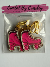 Load image into Gallery viewer, Roller Skate Clip On Earrings
