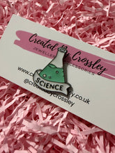 Load image into Gallery viewer, Science Pin Badge
