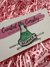 Load image into Gallery viewer, Science Pin Badge
