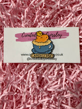 Load image into Gallery viewer, “Cappyccino” Capybara Pin Badge
