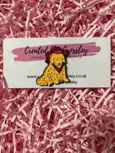 Load image into Gallery viewer, Cowboy Dog Pin Badge
