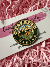 Load image into Gallery viewer, Outdoor Hiking Pin Badge
