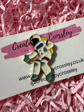 Load image into Gallery viewer, Space Astronaut Pin Badge
