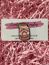 Load image into Gallery viewer, Strawberry Jar Pin Badge

