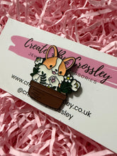 Load image into Gallery viewer, Plant Dog Pin Badge
