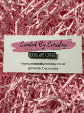Load image into Gallery viewer, “Books And Coffee” Pin Badge
